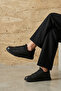 , Men's Genuine Leather Sneaker 1631053Z1822 Black
