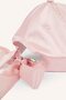 Women's Satin Cap Hat with Ribbon Detail on the Back H6759Ax26Wn - 6