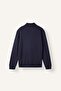 Regular Fit High Collar Half-Zip Sweatshirt F2821Ax26Au - 2