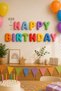 Happy Birthday Decorative 3D Lettering – Decorative Letters 8cm – Wall and Room Decoration - 3