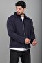 Tyson Fabric Collared Zippered Seasonal Coat Pldp 3034_60396 - 2