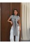 Women's Corsman Knitwear Shawl Blouse Double Set - 3
