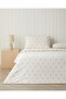 Butter Bloom Cotton Double Duvet Cover Set 200X220 cm Mustard - 2