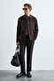 Justin Men's Cardigan Brown - 3