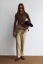 Marte Women's T-Shirt Light Brown - 3