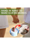 Hand Casting Kit DIY Couple Hand Mold Kit, Keepsake Hand Molding Set for Couples Family, Craft Gift for Anniversary Valentine, Include Sandpaper Mixing & Bamboo Sticks - 4