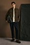 Moner Men's Slim Shirt Jacket Regular Fit Brown - 2