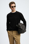 Mason Men's Long Sleeve T-Shirt Black