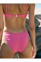 Checkered Underwire Bikini Pink - 4