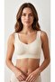 Women's Seamless Bra with Thick Straps and No Underwire