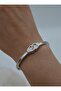 Silver Handcuff Bracelet -
