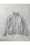 Double Striped Oversized China Unisex Jacket