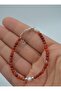 4mm Agate and Pearl Bracelet - Multicolor - - 2