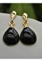 Mineli Earrings - Black - - 2