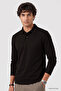 Bitter Brown Comfortable Fit Basic Men's Polo Neck T-Shirt - 88512 - 4