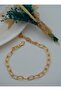 Rod Chain Bracelet - Gold Color - - 4
