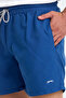 Kalidas in Men's Pocketed Swim Shorts Saks Blue Swimwear - 4