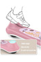 Skate Scooter for Kids 3 Wheel Kids Scooter with 4 Height Adjustable Handle Baby Scooter with LED PU Wheels Smart Kick Foldable Scooter for Baby Scooter for Kids 3 to 8 Years Boy Girl Pink - 3