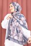 Premium Floral Patterned Shawl Series Gray