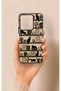Vivo Y35 Compatible Vintage Black Cat Pattern Silicone Case