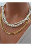 Necklace - Gold Color - - 4