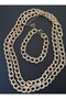 Jewelry set - gold color - - 5