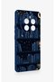 Realme 12 Pro Compatible Night-Themed Bookshelf Patterned Silicone Case - 3