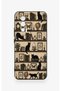 Poco F5 Pro Compatible Vintage Black Cat Pattern Silicone Case - 2