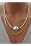 Necklace - Gold Color - - 5