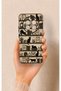 Realme 12 4g Compatible Vintage Black Cat Pattern Silicone Case