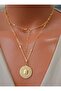 Necklace - Gold Color -