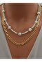 Necklace - Gold Color - - 2