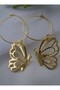 Earrings - Gold Color - - 2
