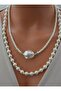 Necklace - Gold Color - - 4
