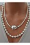 Necklace - Gold Color - - 2