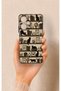 Poco F5 Compatible Vintage Black Cat Patterned Silicone Case