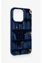 iPhone 13 Pro Compatible Night Themed Bookshelf Patterned Silicone Case - 3