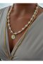 Necklace - Gold Color - - 3