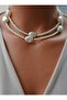 Necklace - White - - 5