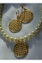 Jewelry set - gold color - - 3