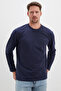 Printed crew neck sweatshirt - 6