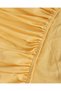 Yellow Colored 100% Cotton Combed Elastic Bed Sheet 30-35 cm High Edge (Single - Double - King and King Size) - 5
