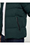 Ozmarka New Season Green Regular Fit Hooded Men's Puffer Jacket - 3