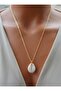 Necklace - White - - 4