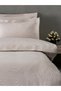 Cloud Embroidered Cotton Satin Double Duvet Cover Set - 2