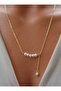 Necklace - White - - 2