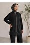 Roba Detail Zipper Suit-Black - 3