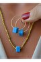 Jewelry set - gold color -