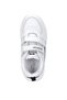 Kalipso F Unisex Kids Velcro White / Black Casual Sports Shoes - 5