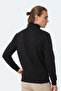 Kena I Men's Stand Collar Zippered Black Sweatshirt - 8